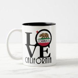 Taza Bicolor LOVE Corralitos 11oz