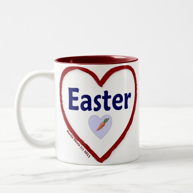Taza Bicolor Love Easter (Izquierda)