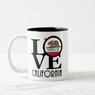 Taza Bicolor LOVE Freedom 15oz
