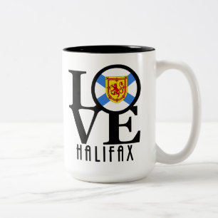 Taza Bicolor LOVE Halifax 15oz