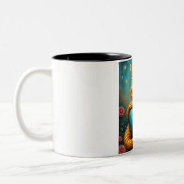 Taza Bicolor Love Kitty