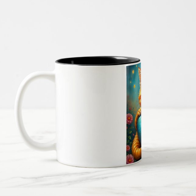 Taza Bicolor Love Kitty (Izquierda)