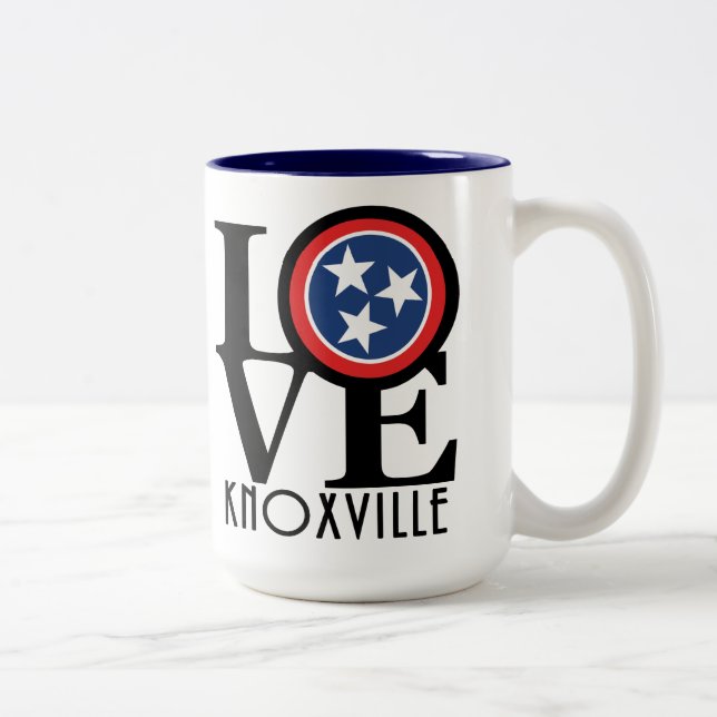 Taza Bicolor LOVE Knoxville 15oz (Derecha)