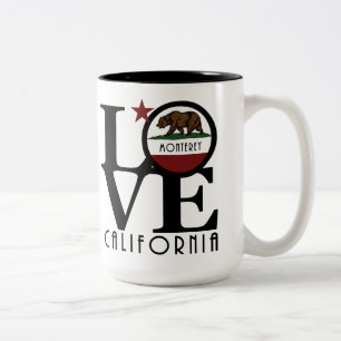 Taza Bicolor LOVE Monterey 15oz
