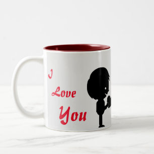 Taza Bicolor Love Mug