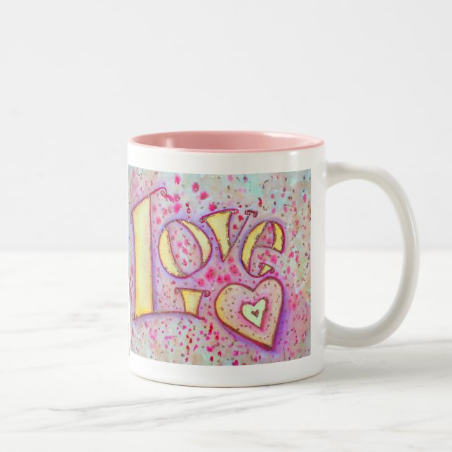 Taza Bicolor Love Mug (Derecha)