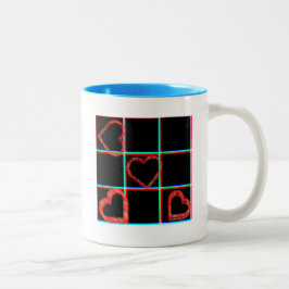 Taza Bicolor :Love Mug