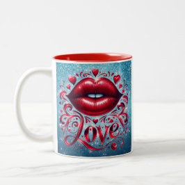 Taza Bicolor Love Mug