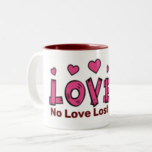 Taza Bicolor LOVE Mugs