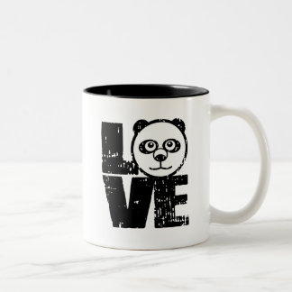 Taza Bicolor Love Panda