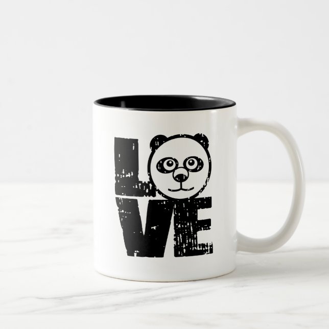 Taza Bicolor Love Panda (Derecha)