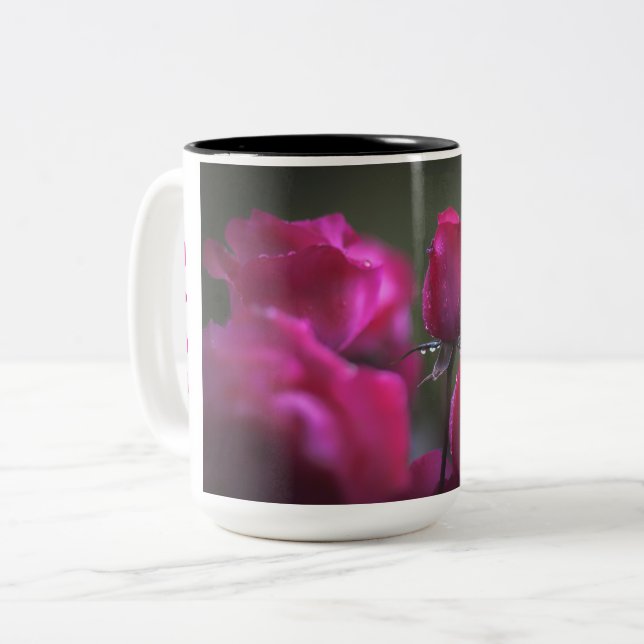 Taza Bicolor Love Roses Mug (Anverso izquierdo)