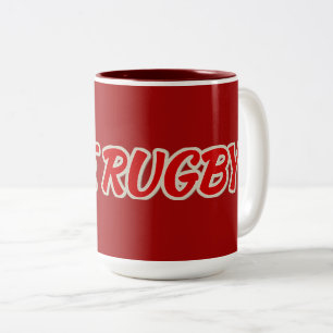 Taza Bicolor Love Rugby Two-Tone Rugby Mug
