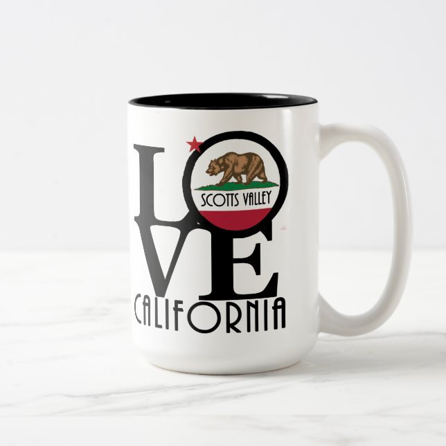 Taza Bicolor LOVE Scotts Valley 15oz (Derecha)