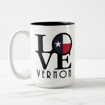 LOVE VErnon Texas 15oz