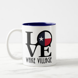 Taza Bicolor LOVE Wake Village 11oz