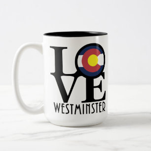 Taza Bicolor LOVE Westminster Colorado 15oz
