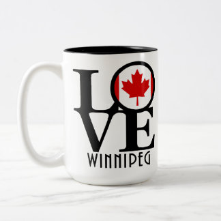 Taza Bicolor LOVE Winipeg 15 oz