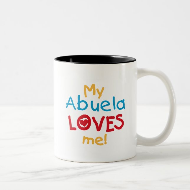 Taza Bicolor LOVESMEabuela (Derecha)