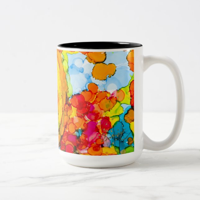 Taza Bicolor Lovitude Garden Isle Mug (Derecha)