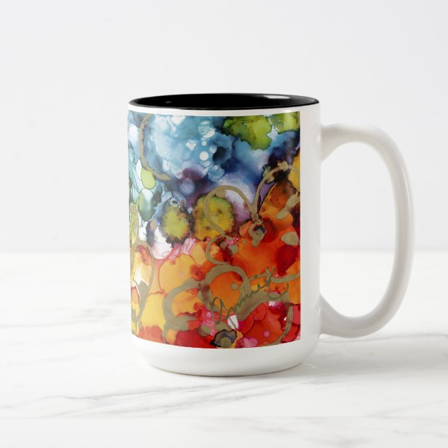 Taza Bicolor Lovitude Happy Mug (Derecha)