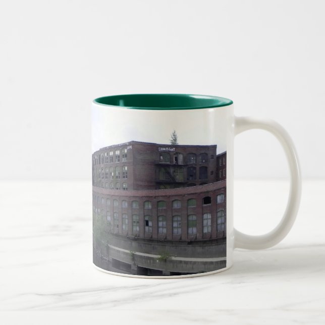 Taza Bicolor Lowell Massachusetts Mills Coffee Mug (Derecha)