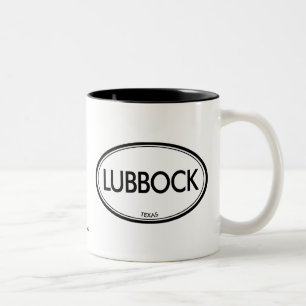 Taza Bicolor Lubbock, Tejas