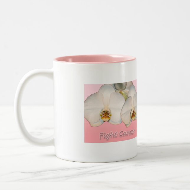 Taza Bicolor Lucha contra el cáncer (Izquierda)