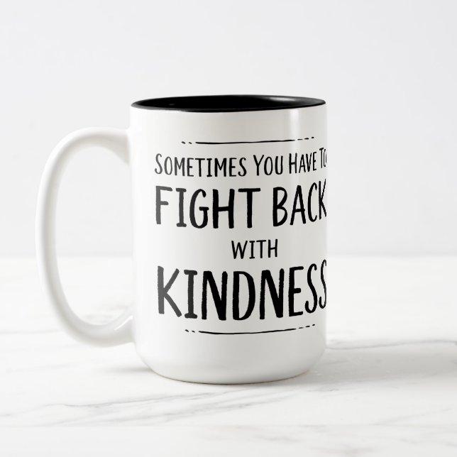 Taza Bicolor Luchar Contra La Independencia (Izquierda)