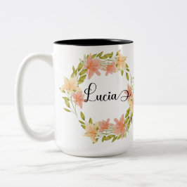 Taza Bicolor Lucia's Mug 15oz (ver más opciones)