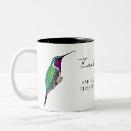 Taza Bicolor Lucifer Hummingbird Café Mug