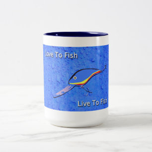 Taza Bicolor Lucky Fishing Lure