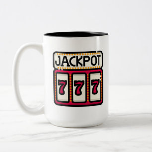 Taza Bicolor Lucky Seven Mugs - Cubos