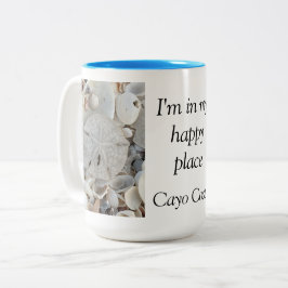 Taza Bicolor Lugar feliz y dólar