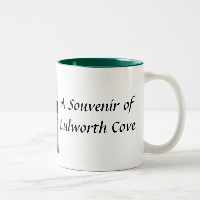 Taza Bicolor Lulworth Cove Souvenir Mug (Derecha)