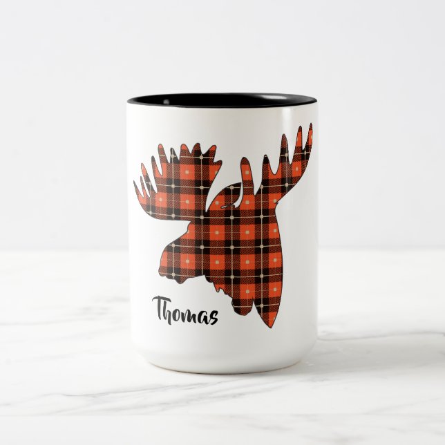 Taza Bicolor Lumberjack de Moosehead Buffalo Plaid (Centro)
