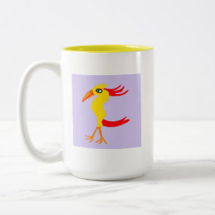 Taza Bicolor Lumilla El Pollo Garboso 🐓