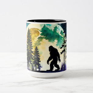 Taza Bicolor Luna de Sasquatch