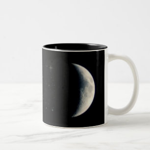 Taza Bicolor Luna y estrellas de la tierra