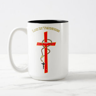 Taza Bicolor Lux in Tenebris -01