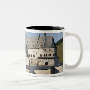 Taza Bicolor Luxemburgo, Vianden. Chateau de Vianden (b. decimo