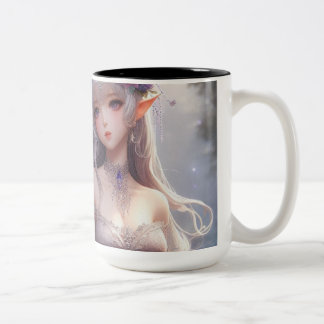 Taza Bicolor Luxury Gold Ornament Royal Style Coffee Mug