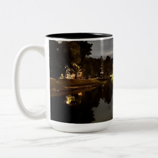 Taza Bicolor Luz Dorada