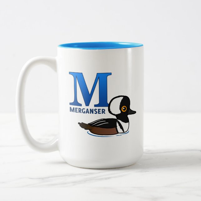 Taza Bicolor M es para Merganser (Izquierda)