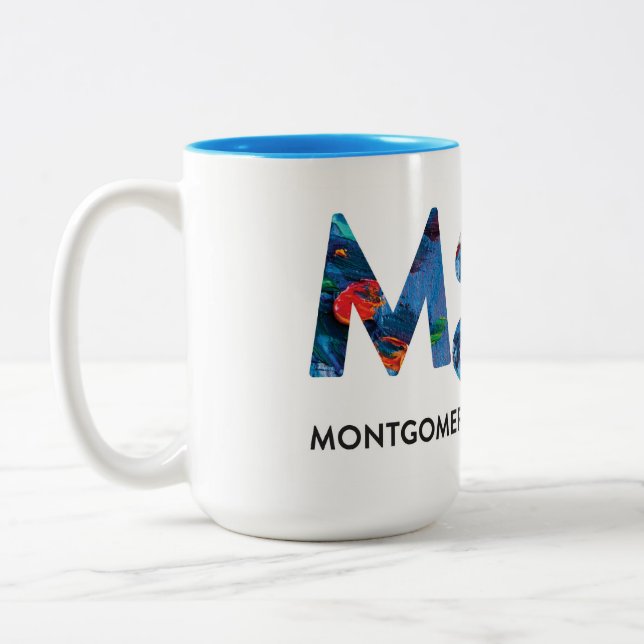 Taza Bicolor MAA Mug (Izquierda)