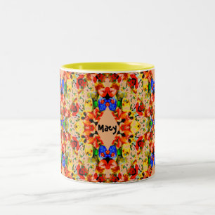 Taza Bicolor MACY ~ Navidades personalizados Mug ~