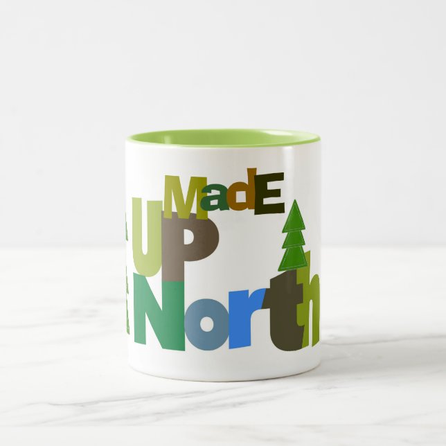 Taza Bicolor Made Up North Mug (Centro)