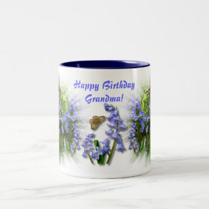 Taza Bicolor MADERA BLUEBELL ~ Mug