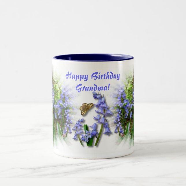 Taza Bicolor MADERA BLUEBELL ~ Mug (Centro)