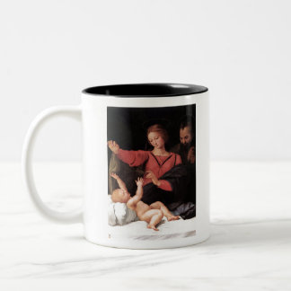 Taza Bicolor Madonna de Loreto - Raphael - c1511